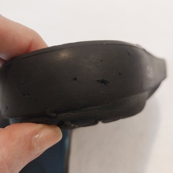 OOFOS Flip Flop Thong Sandal Womens 7 Atlantis Blue OOlala Luxe Recovery - Picture 7 of 11